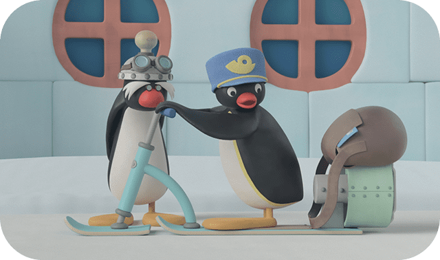 郵便配達は大騒ぎ！