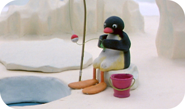 Pingu Goes Fishing