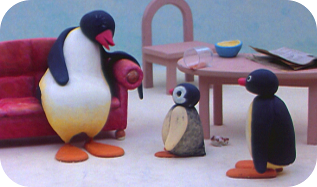 Pingu And Pinga Don't Want To Go To Bed