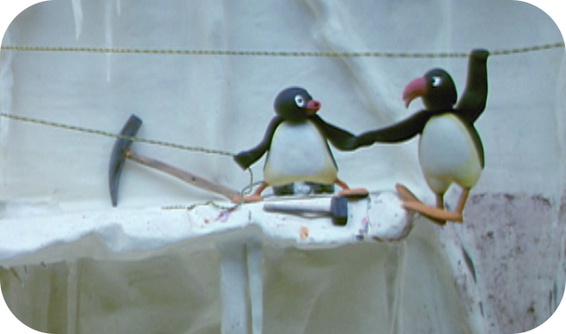 Pingu In The Ice Cave