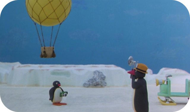 ピングーとカメラ